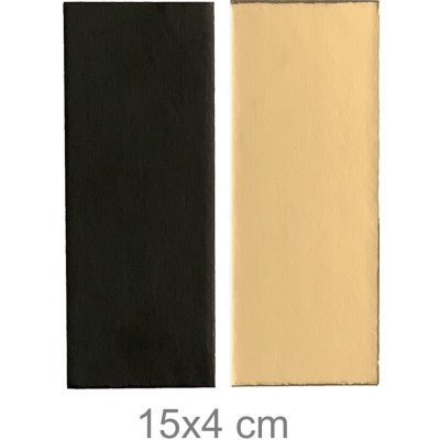 Pastry lepenková podložka zlatočerná 15x4cm – Sleviste.cz