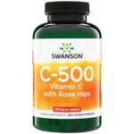 Swanson Vitamín C 1000 mg s Šípkem 250 kapslí – Hledejceny.cz