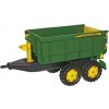 Příslušenství pro vozítko Rolly Toys Návěs kontejnerový JOHN DEERE za šlapací traktory
