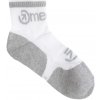 Meatfly ponožky Logo Middle Socks CO B White Bílá