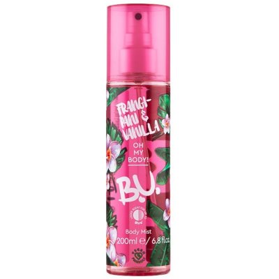 B.U. Oh My Body! Frangipani & Vanilla tělový sprej 200 ml – Zboží Dáma