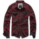 Check shirt Duncan 1 1 červená hnědá – Zboží Dáma