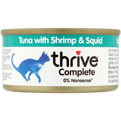 Thrive Complete tuňák s krevetami a chobotnicí 6 x 75 g