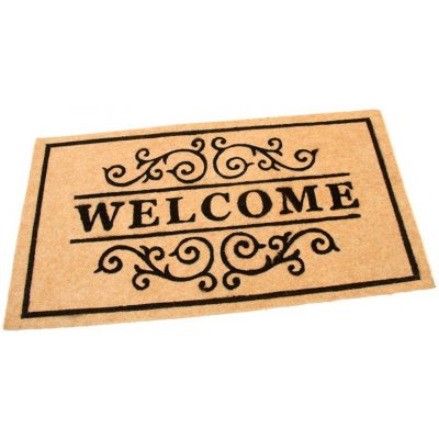 FLOMA Welcome Deco Béžová 33 x 58 cm – Zboží Mobilmania