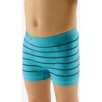 Gina dětské boxerky s kratší nohavičkou bezešvé 25998P tmavě tyrkysová – Hledejceny.cz