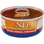 N&D Cat Pumpkin cat Chicken Pumpkin & Pomegranate 70 g – Zboží Mobilmania