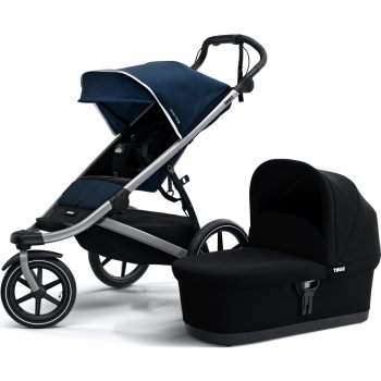 Thule Sport Urban Glide 2 tmavě modrý 2021 + korba Bassinet