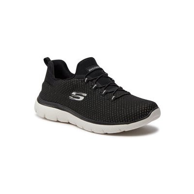 Skechers Bright Bezel 149204/BKSL černá – Zboží Dáma