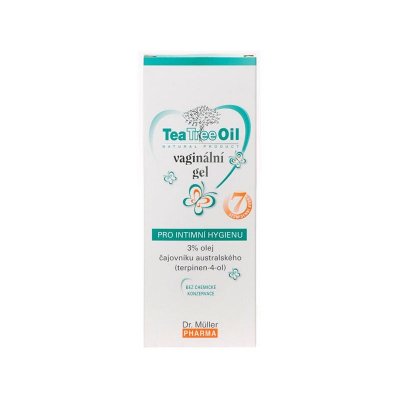 Dr. Müller Tea Tree Oil vaginální gel 7 x 7,5 g – Zboží Mobilmania