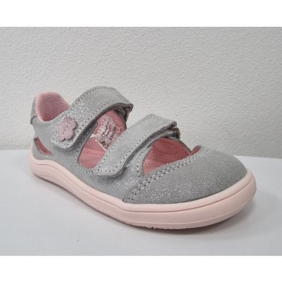 Baby bare shoes Febo Joy grey/pink – Zboží Dáma