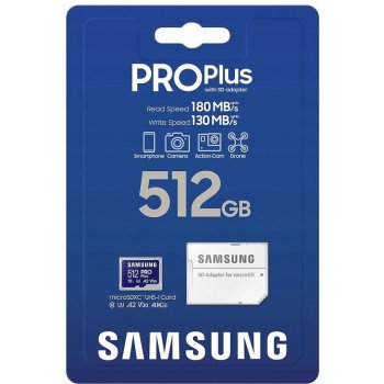 Samsung MicroSDXC 512 GB MB-MD512SA/EU