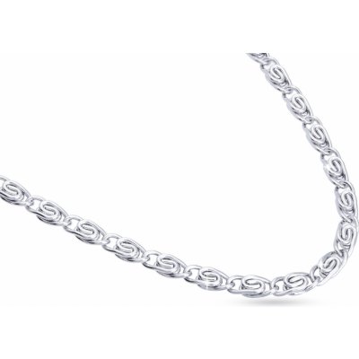 Biju Řetízek z chirurgické oceli - masivní zdobená zrna 3001648-2 – Zboží Dáma