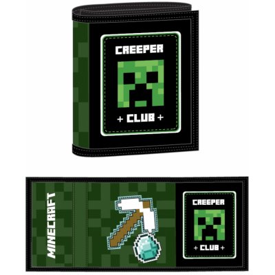 Peněženka Minecraft Creeper Club