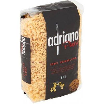 Adriana Pasta Zoo těstoviny semolinové sušené 0,5 kg – Sleviste.cz