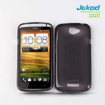 Pouzdro JEKOD TPU Ochranné HTC ONE S bílé