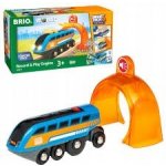 BRIO Brio WORLD 33971 SMART TECH SOUND Nahrávací lokomotiva – Zboží Dáma
