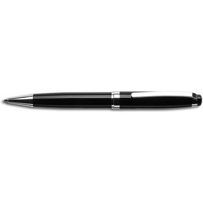 Art Crystella kuličkové pero Broadway černá bílý krystal Swarovski 14 cm 1805XGF209