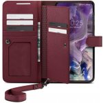 Pouzdro Spigen WALLET "S" PLUS Samsung Galaxy S23 bordové – Hledejceny.cz