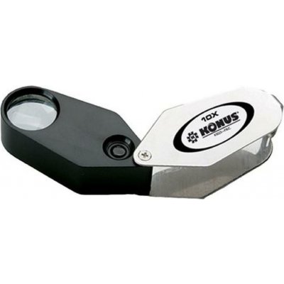 Konus Linen Tester lupa 10x s LED světlem – Sleviste.cz