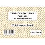 Optys 1315 Výdajový pokladní doklad A6 samopropisovací 50 listů – Zbozi.Blesk.cz