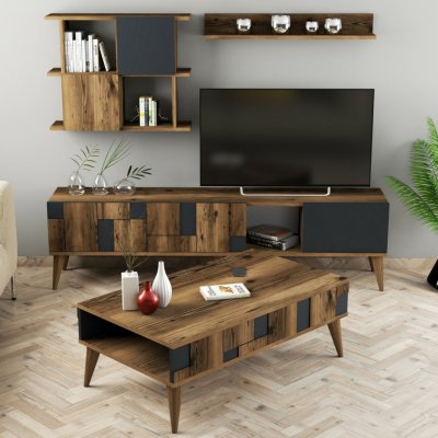 Kalune Design Madrid ořech antracit – Zboží Dáma