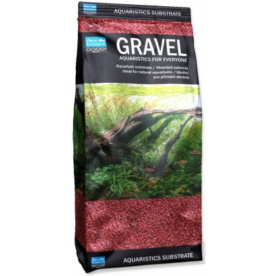Aqua Excellent písek červený 1,6-2,2 mm, 1 kg – Zboží Dáma