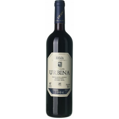 Bodegas Urbina Rioja DOC suché červené 2004 14% 0,75 l (holá láhev) – Hledejceny.cz