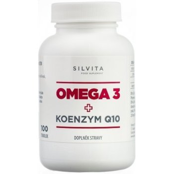 Silvita Omega 3 + koenzym Q10 100 tablet