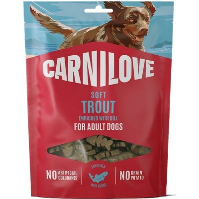 VAFO Praha s.r.o. CARNILOVE Dog SOF Snack Trout enriched with Dill 200 g – Hledejceny.cz