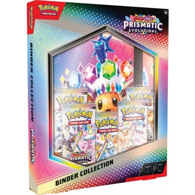 Pokémon TCG Prismatic Evolutions Binder Collection – Zboží Dáma Pokémon TCG Prismatic Evolutions Binder Collection – Zboží Dáma