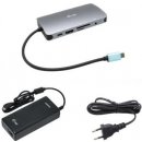 i-Tec USB-C Metal Nano Dock HDMI/VGA with LAN + Charger 112W C31NANOVGA112W