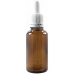 Samohýl Lékovka hnědá uzávěr úzkohrdlá s pipetou 25 ml 10 ks – Zboží Dáma
