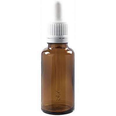 Samohýl Lékovka hnědá uzávěr úzkohrdlá s pipetou 25 ml 10 ks – Zboží Dáma