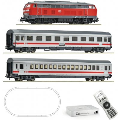 Roco H0 Z21 START newGen DCC set lokomotiva BR 218 DB os. vozy Roco Line multiMAUS 5110013 – Zboží Mobilmania
