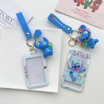 Přívěsek na klíče Disney Stitch modrý + rámeček – Zboží Dáma