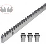 Ocelový zinkovaný hřeben 30 x 10 mm, 3x úchyt + šrouby, 1000 mm – Hledejceny.cz