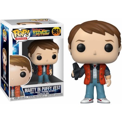 Funko Pop! Back to the FutureMarty in Puffy Vest 9 cm – Zboží Mobilmania