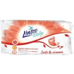 Linteo Baby dětské vlhčené ubrousky Soft/Cream 72 ks – Zboží Dáma