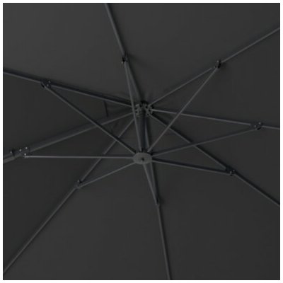 Hartman Náhradní vrchlík na kruhový slunečník FreeArm 350 cm Dark grey – Hledejceny.cz