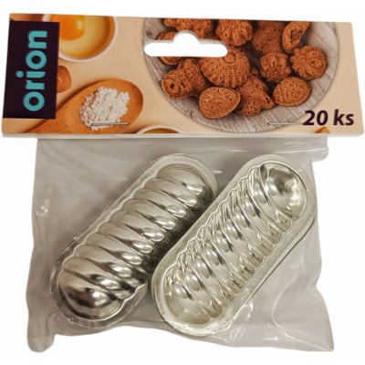 Orion Formičky na rohlíčky 6,5x2,7x1 cm 20 ks – Zboží Dáma