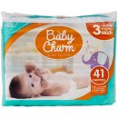 Baby Charm Super Dry Flex 3 Midi 4-9 kg 41 ks