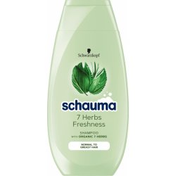 Schauma 7 bylin šampon pro normální a mastné vlasy 250 ml