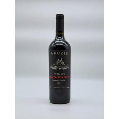 Gruzie Alazani Valley Semi Sweet Red 12% 0,75 l (holá láhev) – Hledejceny.cz