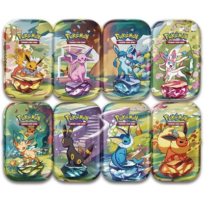 Pokémon TCG Prismatic Evolutions Mini Tin – Zboží Dáma