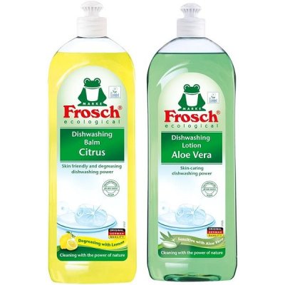 FROSCH Duopack Citrus a Aloe Vera 2 x 750 ml – Zbozi.Blesk.cz