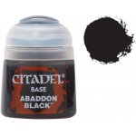 GW Citadel Base Abaddon Black – Zboží Živě