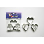 Plastimex vykr. 0791 Srdíčka, sada-3ks – Hledejceny.cz