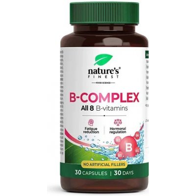 Nutrisslim Nature's Finest B-komplex 30 kapslí – Hledejceny.cz