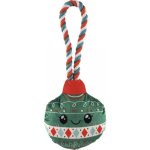 Dog Fantasy Winter Tale ozdoba vánoční pískací zelená 30 cm – Zboží Mobilmania