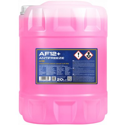 Mannol Antifreeze AF12+ -40°C 20 l – Hledejceny.cz